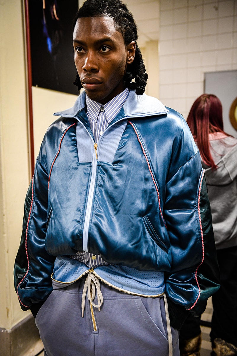 NAMESAKE FW23 Paris fashion week fall/winter 2023 mike steve hseih nba basketball mamba taiwanese flexibility jersey Takes the Sporting Spirit to the Y2K Aesthetic