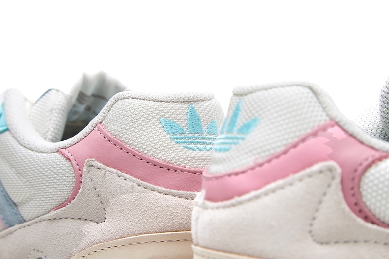 adidas Originals Torsion Super Sneaker White White/Black Aqua Footwear Trainers Three Stripe Fashion Sneakers 