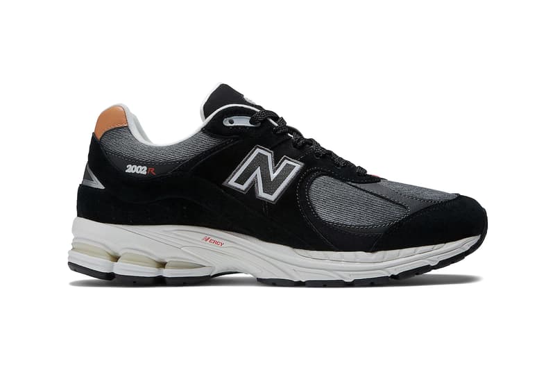 New Balance 2002R Denim Back Atlantic Blue Black White Denim Sneakers Footwear Trainers Shoes Fashion NB Streetwear Sports