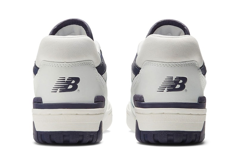 New Balance 550 "Dark Mercury" Release Info BBW550BA basketball low tops shoes sneakers white leather perforations nb550 retro