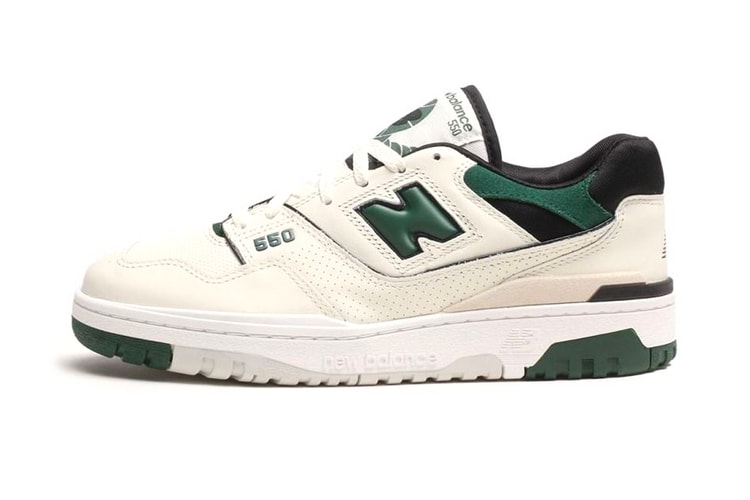 New Balance 550 Surfaces in "Pine Green"