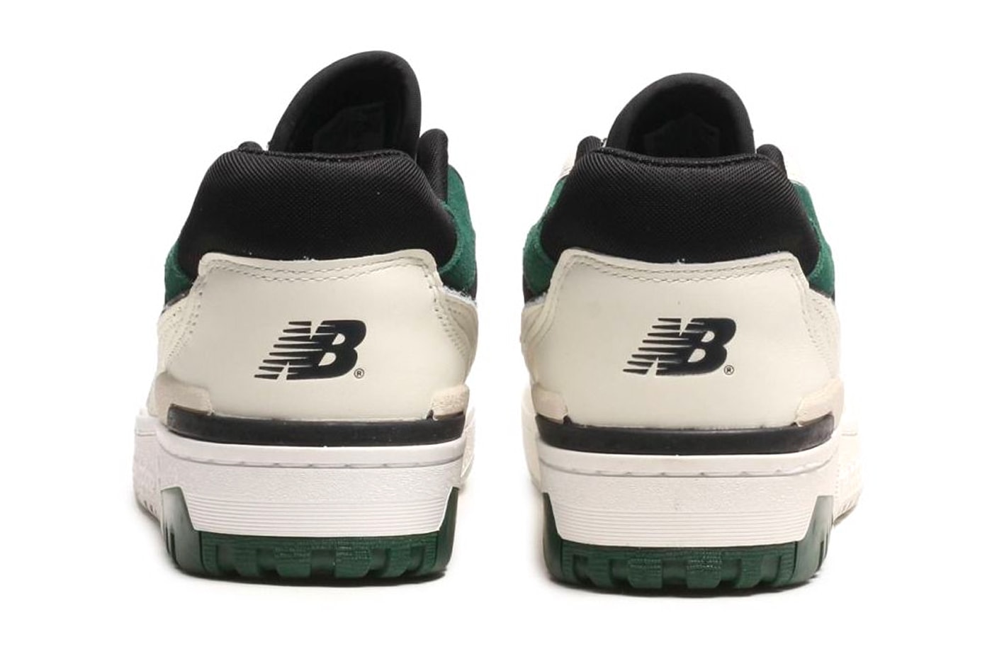 New Balance 550 NB pine green white black suede bb550vtc release info date price