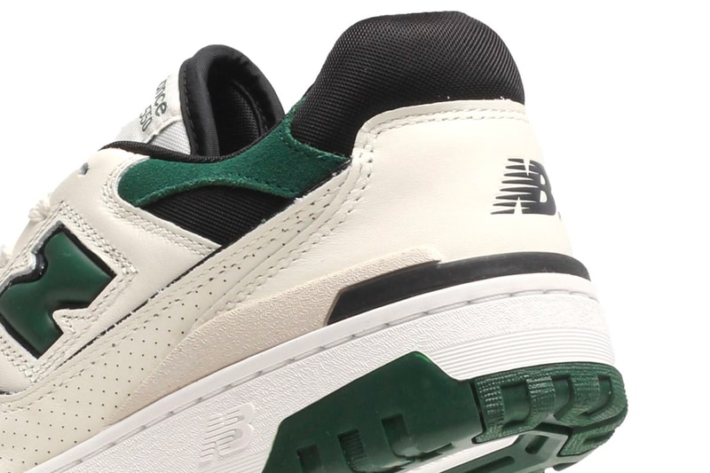 New Balance 550 NB pine green white black suede bb550vtc release info date price