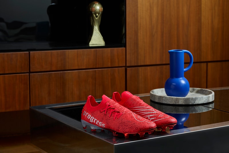 new balance football bukayo saka arsenal england furon v7 boot interview campaign images hypebeast sports streetwear