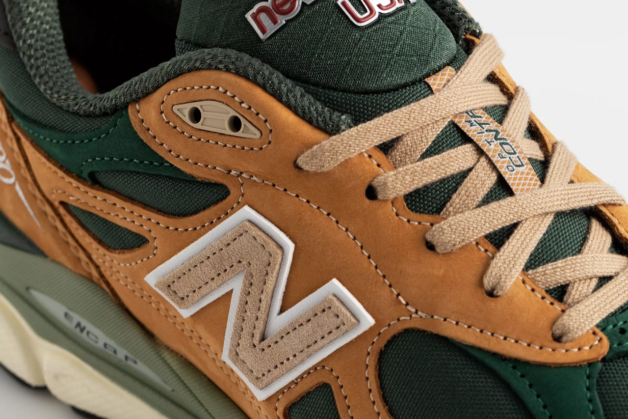 New Balance MADE in USA 990v3 Tan With Green Release Date Teddy Santis miusa M990WG3 info store list buying guide photos price