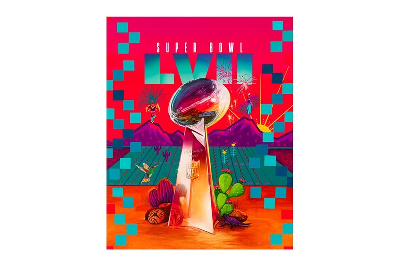 NFL Selects Lucinda Hinojos Super Bowl LVII Artwork