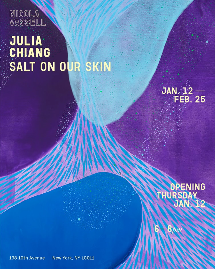 'Julia Chiang: Salt on Our Skin' Exhibition Nicola Vassell Gallery