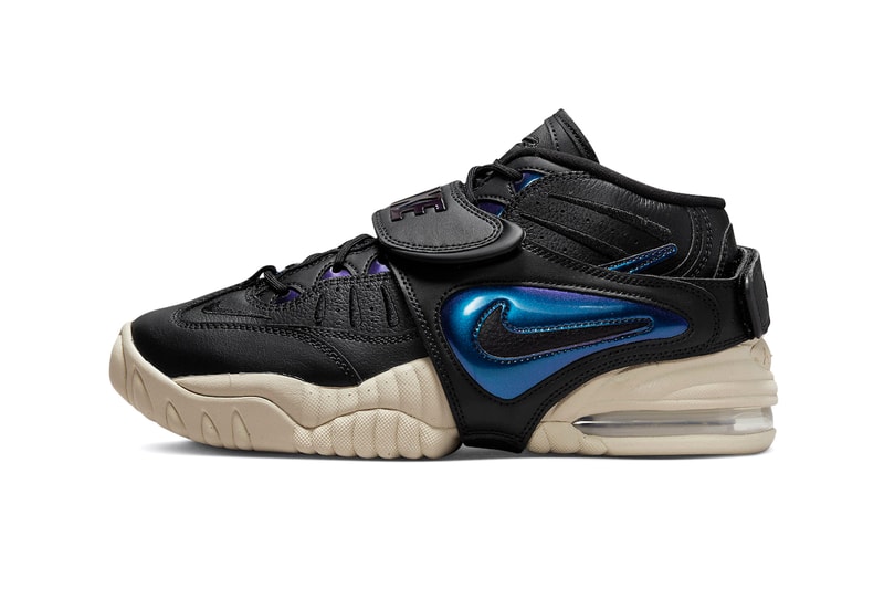 Nike Air Adjust Force Sneaker Black-Multi Shoe Trainer Footwear Style Fashion Swoosh Black White Pink Removable Strap 