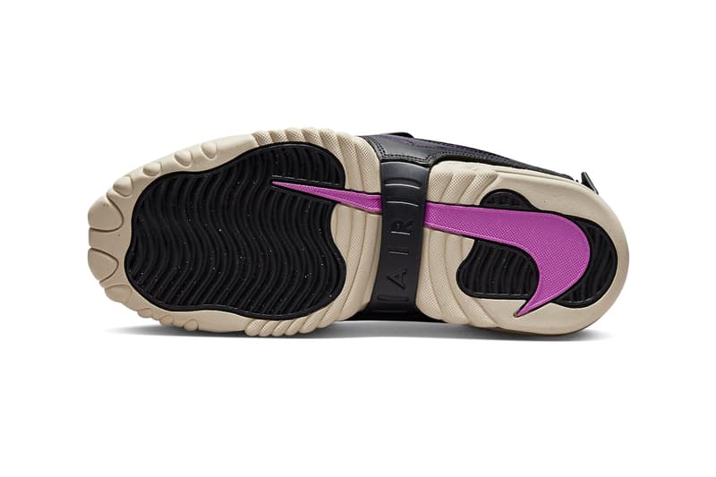 Nike Air Adjust Force Sneaker Black-Multi Shoe Trainer Footwear Style Fashion Swoosh Black White Pink Removable Strap 