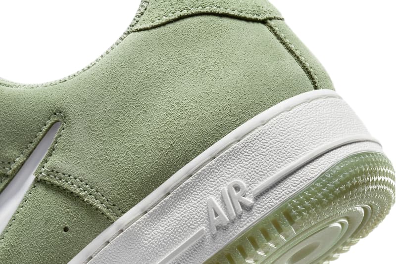 Nike Air Force 1 Low Jewel Oil Green DV0785-300 Release date info store list buying guide photos price