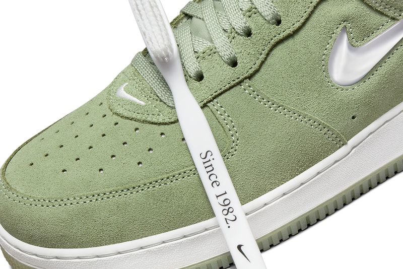 Nike Air Force 1 Low Jewel Oil Green DV0785-300 Release date info store list buying guide photos price