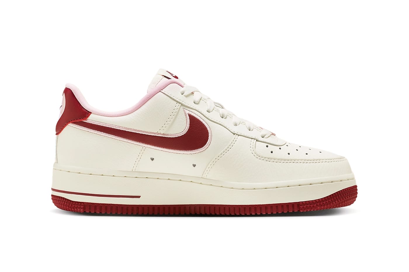 valentines day nike air force ones