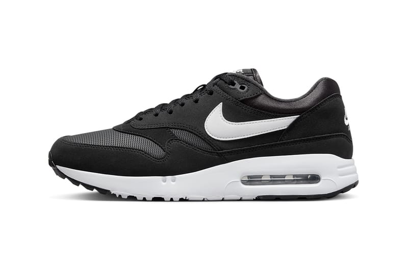 新品 Nike Air Max 1 Black White 白黒 26.0 The Nike Air Max 1 White Black Releases January 2024