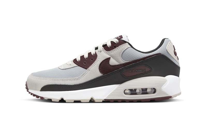 Nike Air Max 90 Surfaces in "Burgundy Crush" Wolf Grey/Burgundy Crush-Phantom-Black DQ4071-004