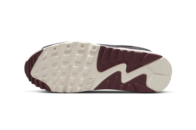 Nike Air Max 90 Surfaces in "Burgundy Crush" Wolf Grey/Burgundy Crush-Phantom-Black DQ4071-004