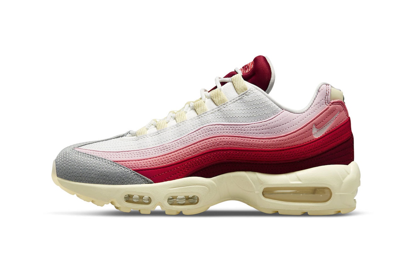 Nike AIr Max 95 Anatomy of Air DM0012 600 red white cream gray release info date price