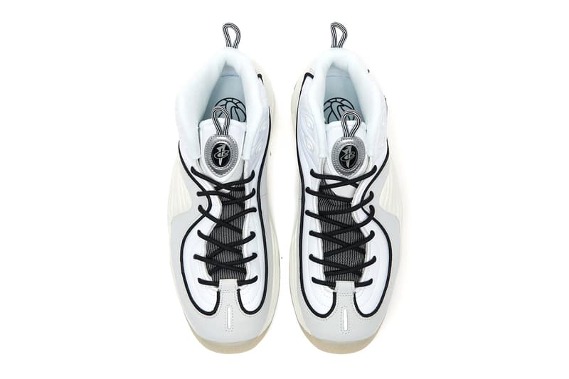 Nike Air Max Penny 2 emb first look white leather black chrome release info date price