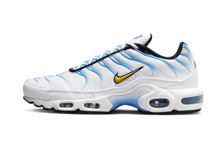 Nike Air Max Plus Arrives in an Icy "White/University Blue" Colorway