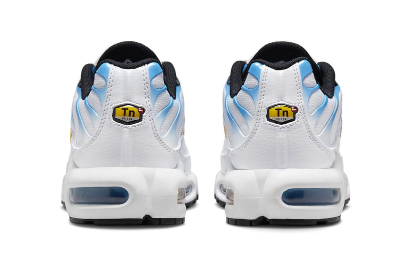 nike air max plus white blue