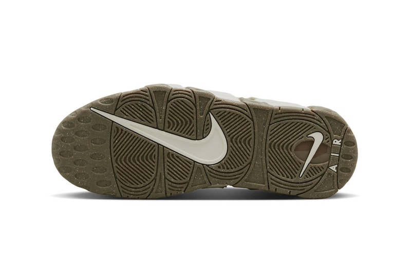 Nike Air More Uptempo "Coconut Milk" DV7230-100 Release Info swoosh high tops basketball shoes coconut milk team gold 