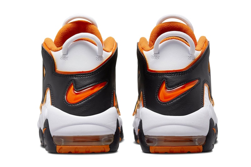 Official Look at the Nike Air More Uptempo "Starfish" FJ4416-100 release info black orange basketball scottie pippen shoes sneakers high tops
