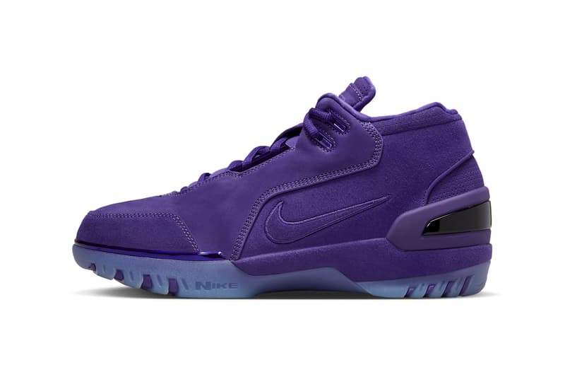 Nike Air Zoom Generation Purple Suede FJ0667-500 Release Court Purple/Court Purple-Court Purple FJ0667-500 Summer 2023 release swoosh lakers 2018 nba finals