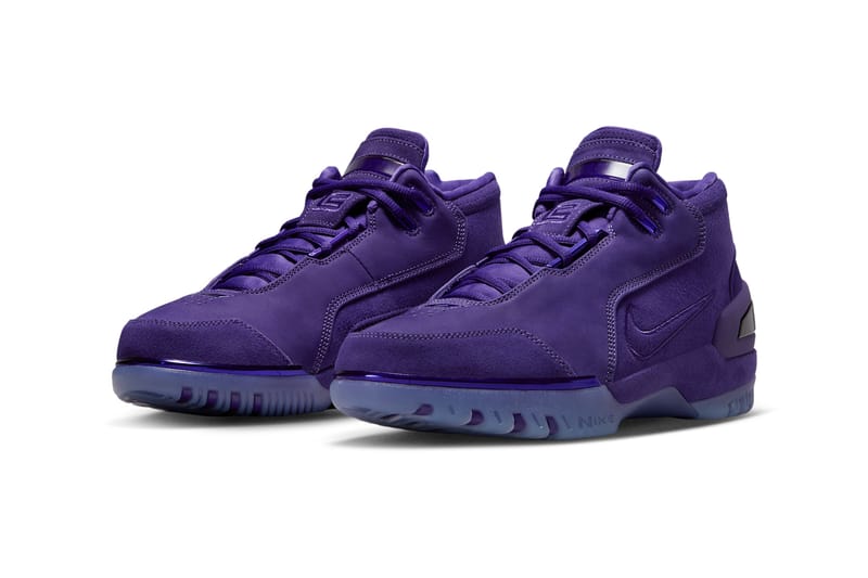 purple suede lebron