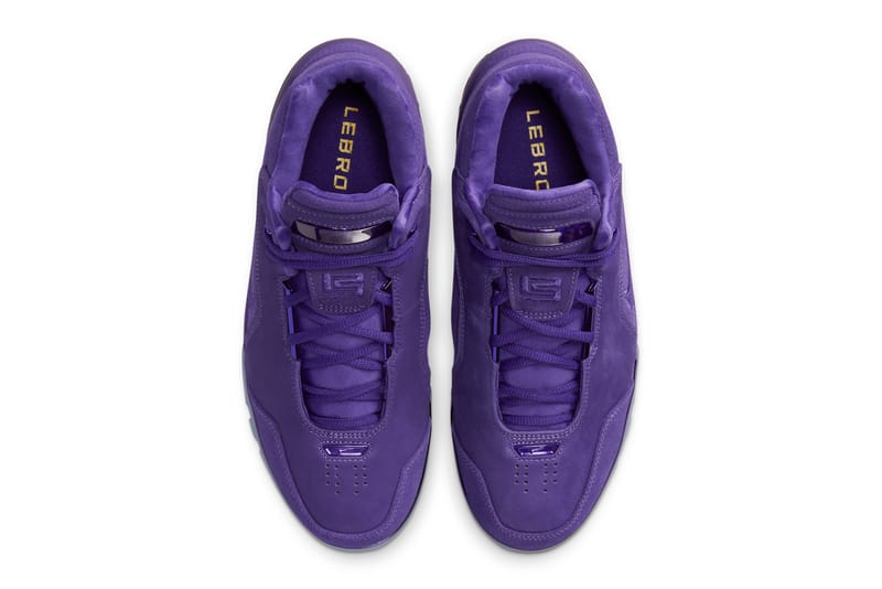lebron purple suede 1s
