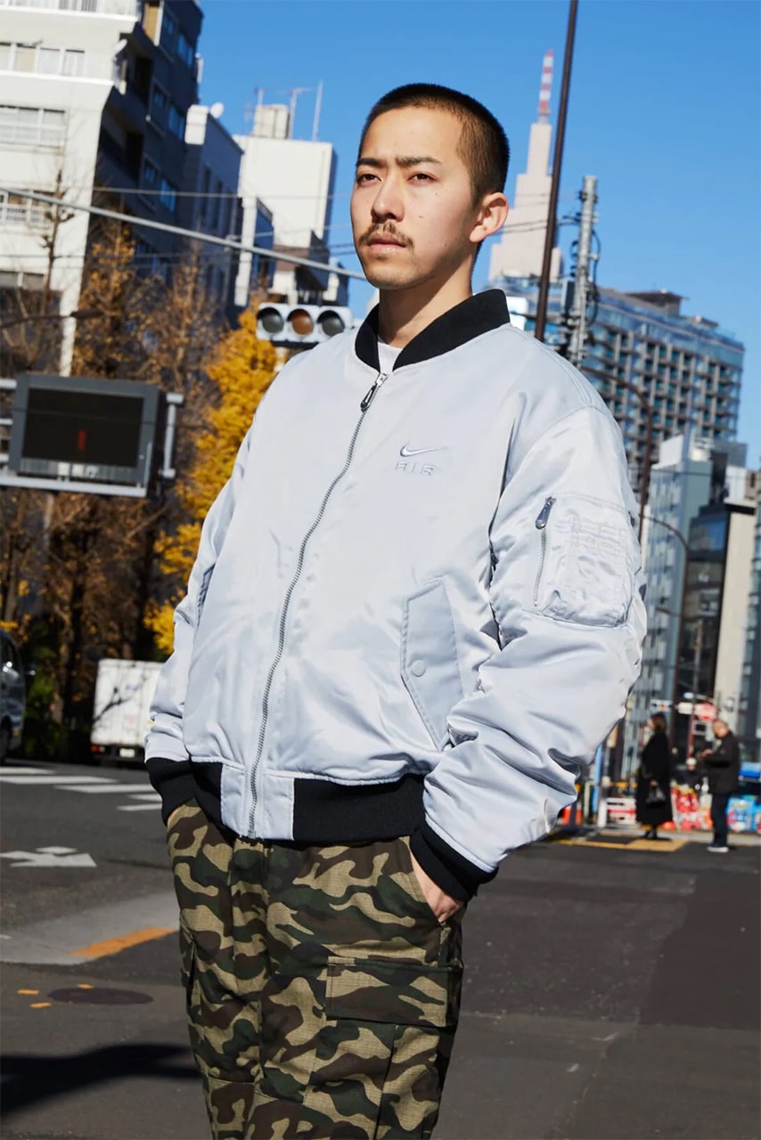 Harajuku Streetwear Folklore Reversible Puffer Jacket Black/White / M