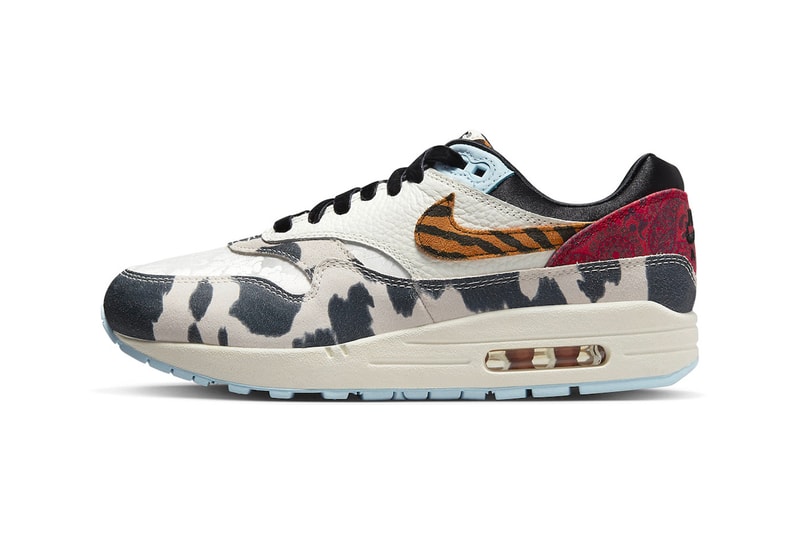 nike air max 1 animal prints tiger stripes cow print paisley 2023 fd0827 133 release info