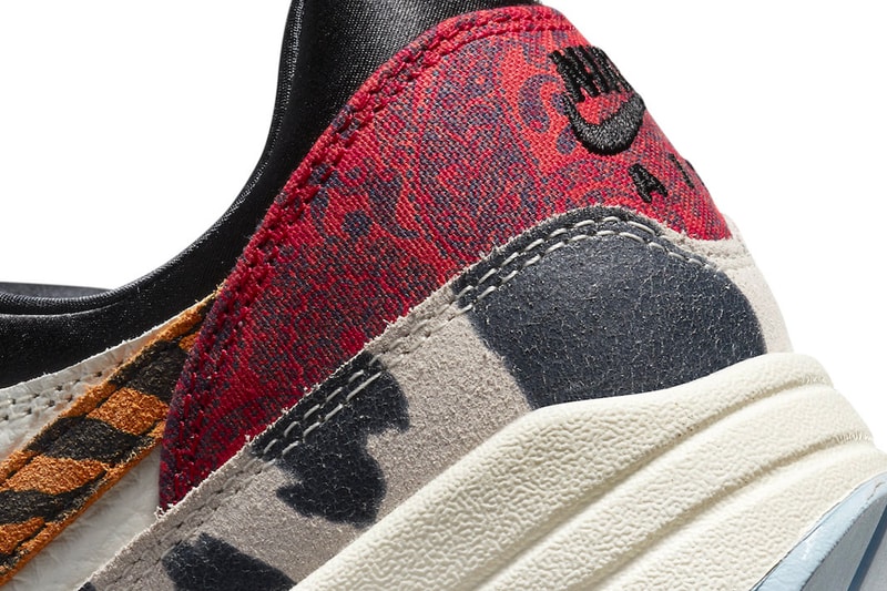 nike air max 1 animal prints tiger stripes cow print paisley 2023 fd0827 133 release info
