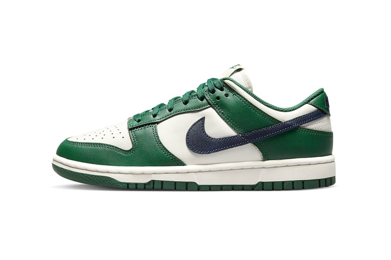 Nike Dunk Low "Gorge Green" DD1503-300 release information details footwear sneakers hype
