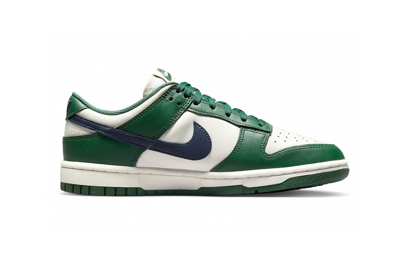 Nike Dunk Low "Gorge Green" DD1503-300 release information details footwear sneakers hype