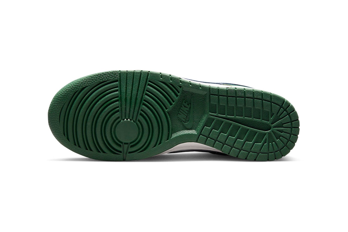 Nike Dunk Low "Gorge Green" DD1503-300 release information details footwear sneakers hype