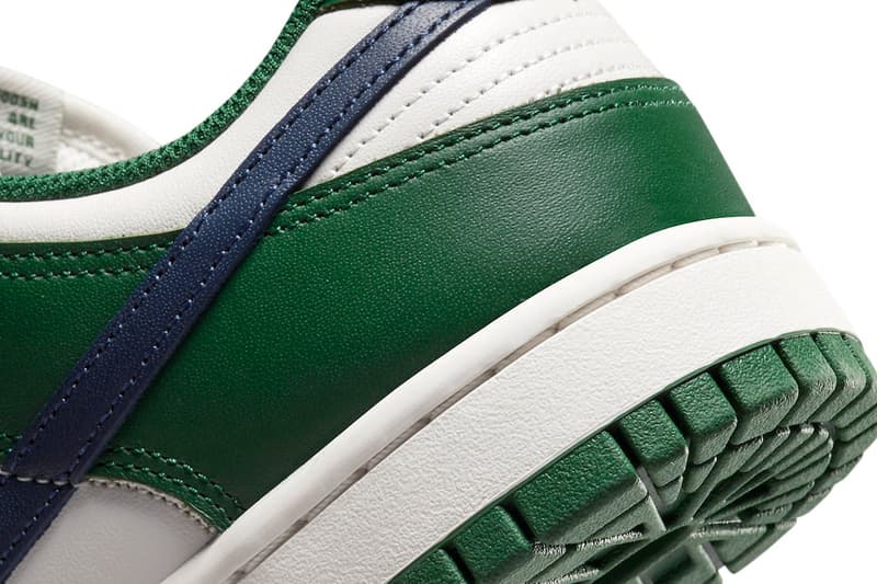 Nike Dunk Low "Gorge Green" DD1503-300 release information details footwear sneakers hype