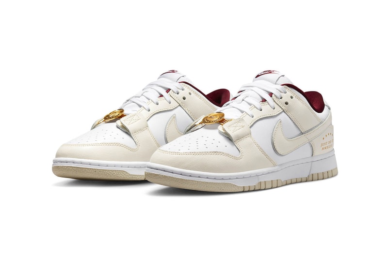 Nike Dunk Low "Just Do It" DV1160-100 release information sneakers footwear hype swoosh