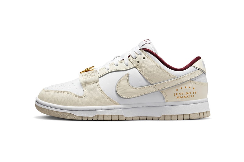Nike Dunk Low "Just Do It" DV1160-100 release information sneakers footwear hype swoosh