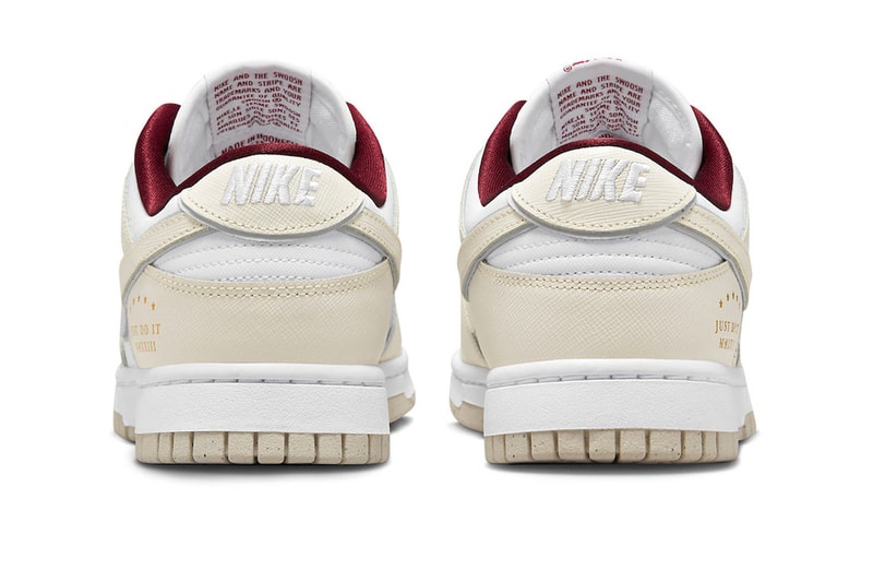 Nike Dunk Low "Just Do It" DV1160-100 release information sneakers footwear hype swoosh