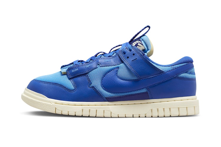 Nike Dunk Low Remastered Surfaces in "Blue" and "White"