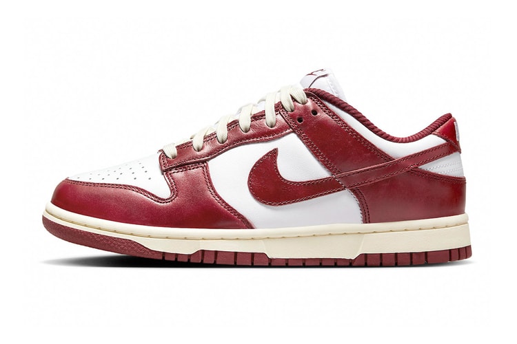 The Nike Dunk Low "Team Red" Receives Vintage Touches