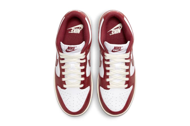 Nike Dunk Low Team Red FJ4555-100 Release Information sneakers footwear vintage hype swoosh