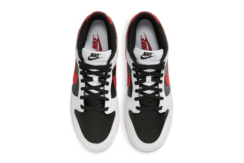 nike dunk low white black red FD9762 061 release date info store list buying guide photos price 