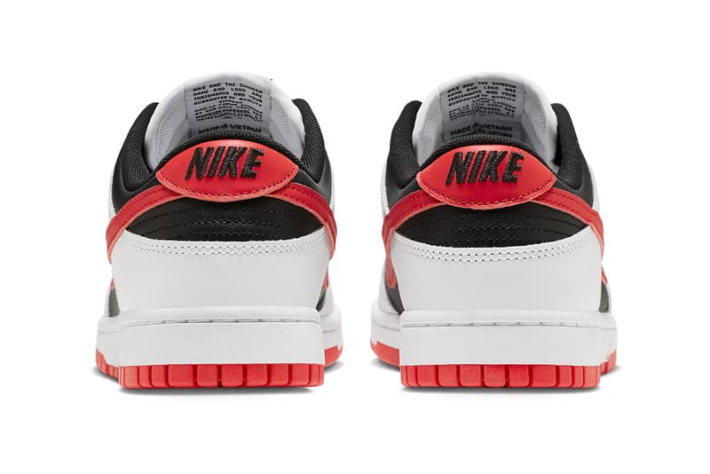 nike dunk low white black red FD9762 061 release date info store list buying guide photos price 