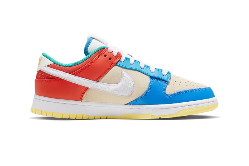 nike dunk low year of the rabbit white red blue FD4203 111 release date info store list buying guide photos price