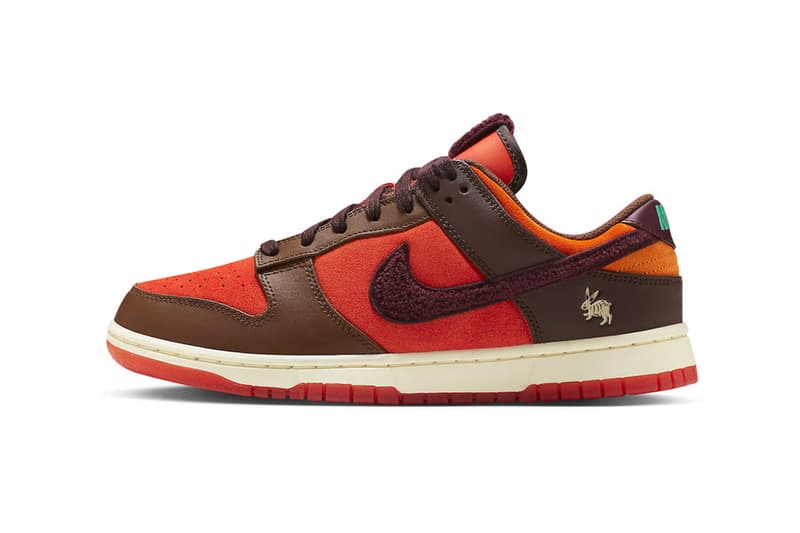 Nike Dunk Low "Year of the Rabbit" FD4203-661 release information sneakers footwear hype china new year