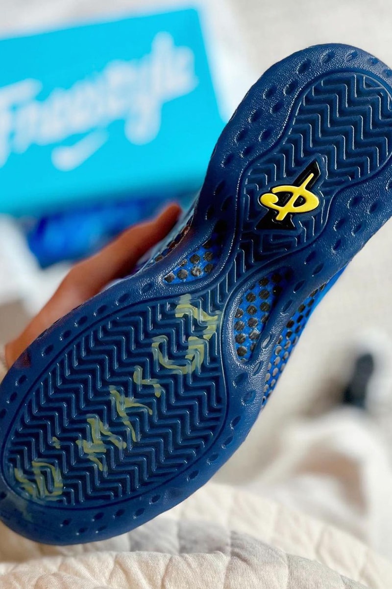 nike foamposite one doernbecher coley miller blue photos release date info store list buying guide photos price 