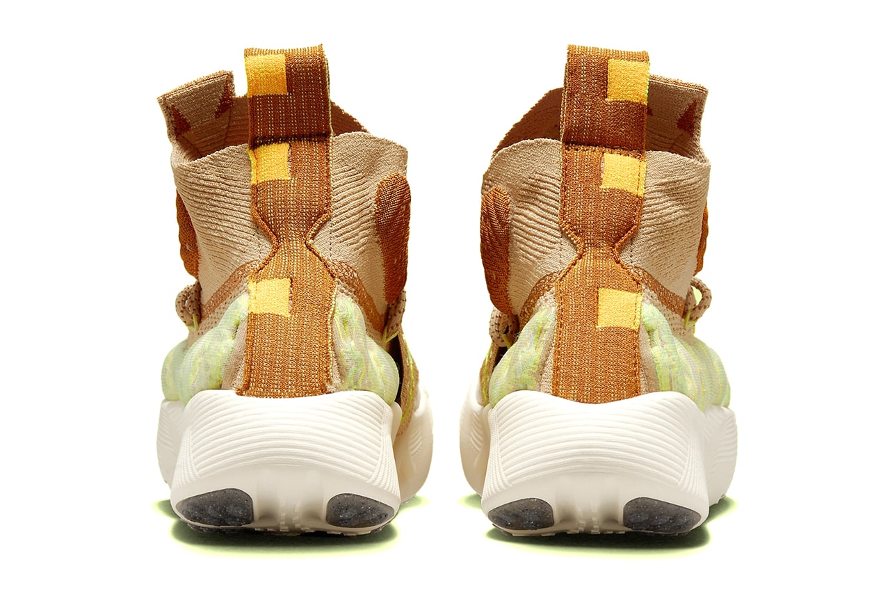 Nike Swoosh ISPA Sense Flyknit Sesame Sneaker Trainers Footwear Shoes Lightweight Breathable Cream 