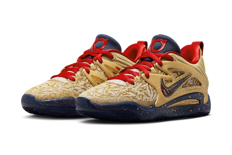 Nike Covers the KD 15 In a Regal "Olympics" Colorway