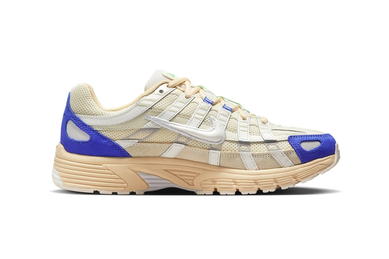 Nike P-6000 Officially Joins the "Athletic Department" FJ5443-113 technical swoosh shoe sneakers