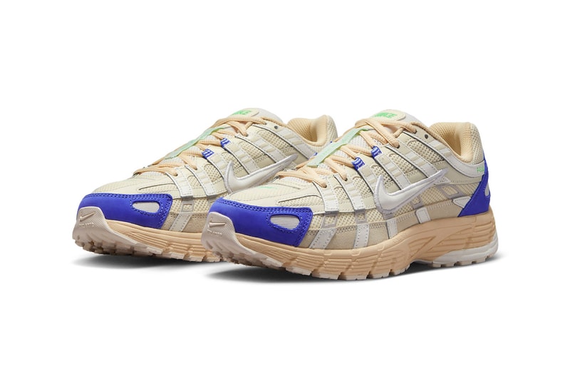 Nike P-6000 Officially Joins the "Athletic Department" FJ5443-113 technical swoosh shoe sneakers